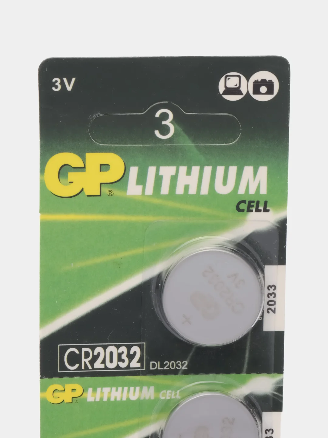 Батарейки GP CR2032, литиевые 3V
