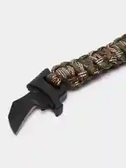 Прозрачный браслет тактический многофункциональный 5 в 1 из паракорда