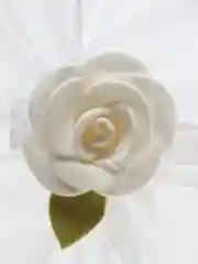 Молочный бутоньерка ,бантик на бокал , на свечи,декор на свадьбу