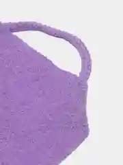 Синий японская мочалка для бани и душа