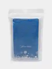Синий японская мочалка для бани и душа