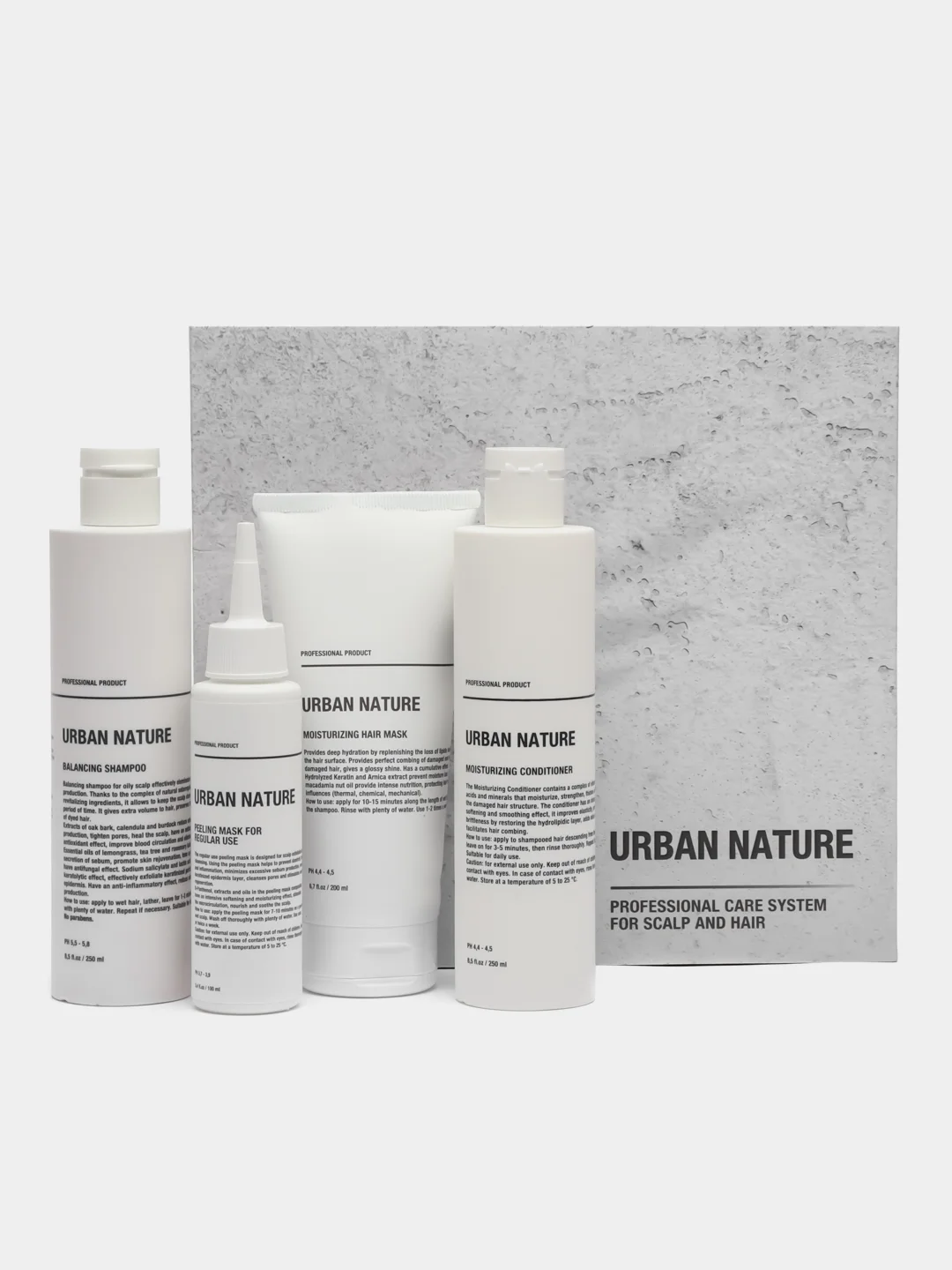 Urban Nature Комплексный уход за кожей головы и волосами в домашних условиях BALANCING