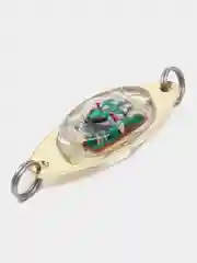 Разноцветный блесна светодиодная, светящаяся, мигающая (приманка) рыболовная колебалка на форель
