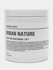 Маска URBAN NATURE Scalp and Hair Mask 7 in 1 для кожи головы и волос 7 в 1, 500 мл