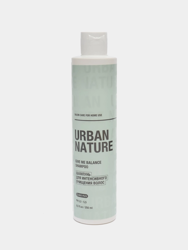 Шампунь URBAN NATURE GIVE ME BALANCE для интенсивного очищения волос, 250 мл