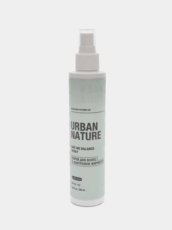 Спрей для волос URBAN NATURE GIVE ME BALANCE для волос с контролем жирности, 200 мл