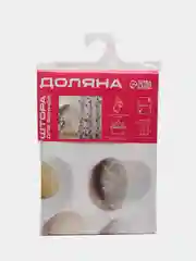 Штора для ванной Доляна Галька, 180х180 см, EVA