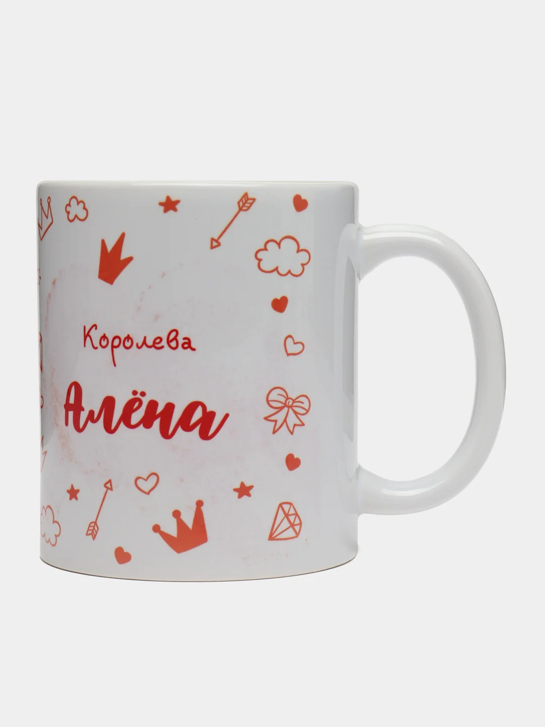 Кружка именная "Королева Алёна"