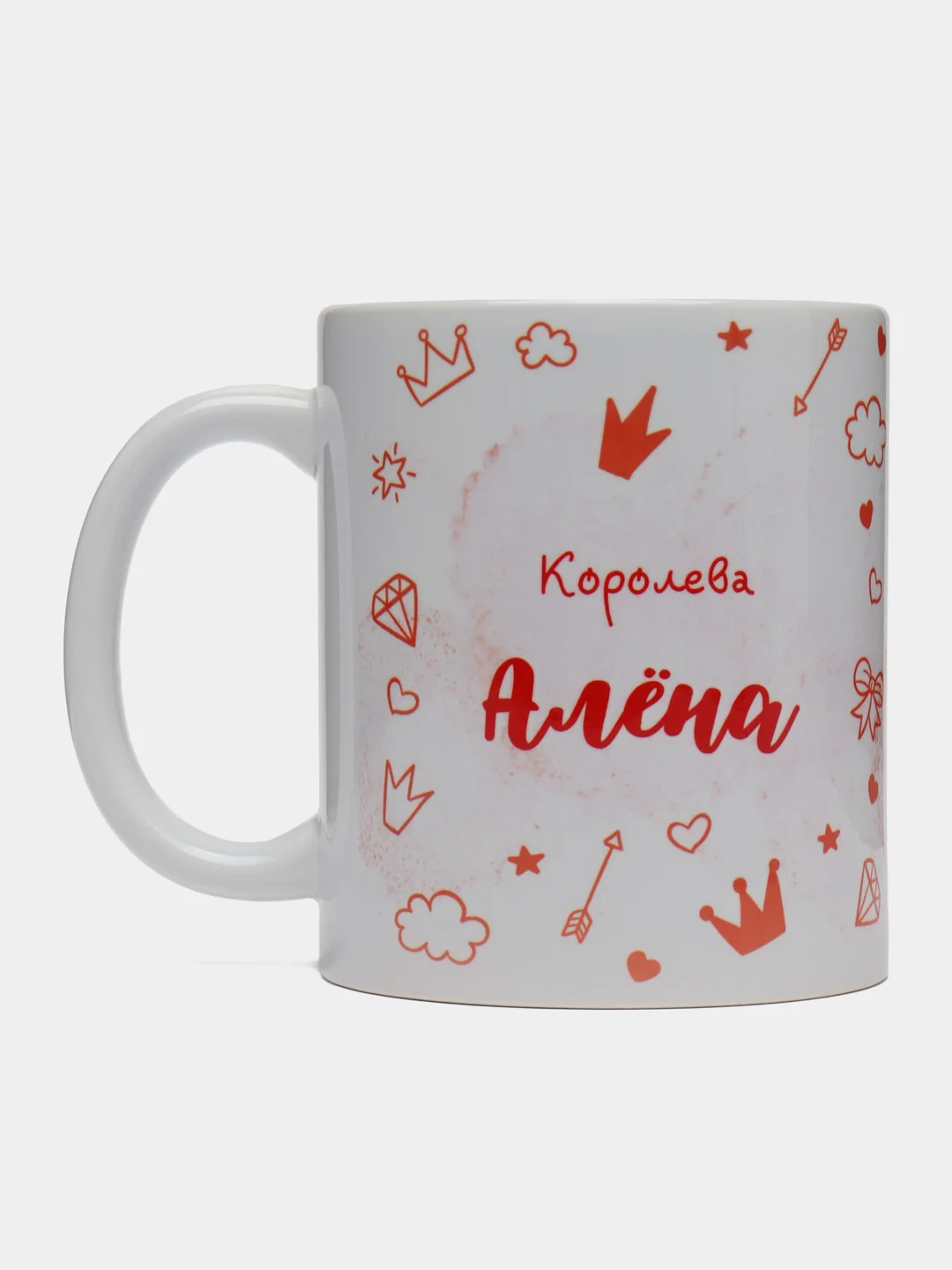 Кружка именная "Королева Алёна"