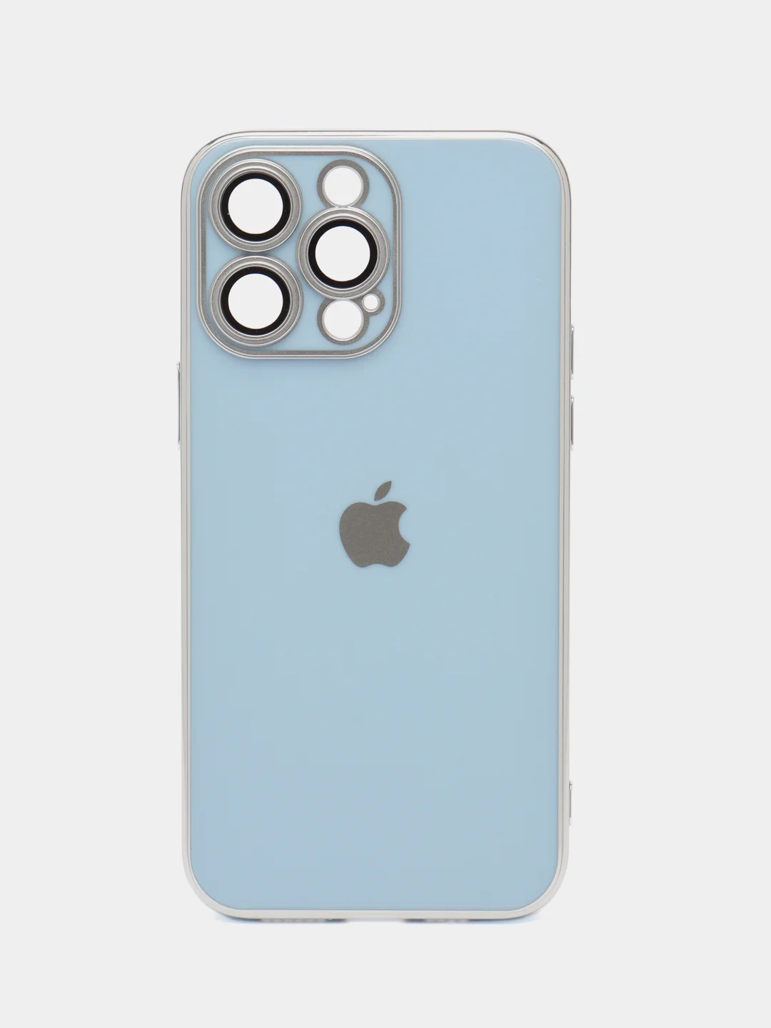 Ледяной силиконовый матовый чехол для iPhone