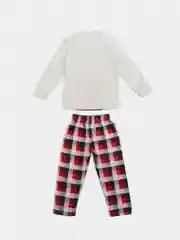 Семейная новогодняя пижама для семьи детей одинаковая/для фотосессии/family look/с флисом