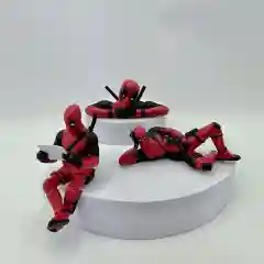 Фигурка для декора, игрушка в авто, "Дедпул"