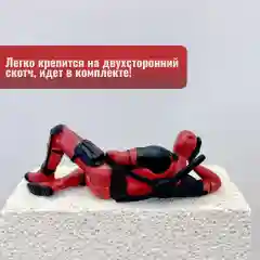 Фигурка для декора, игрушка в авто, "Дедпул"