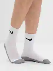 Носки мужские, женские белые, набор, высокие Найк размер 37-41, 41-47 хлопок