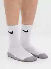 Носки мужские, женские белые, набор, высокие Найк размер 37-41, 41-47 хлопок