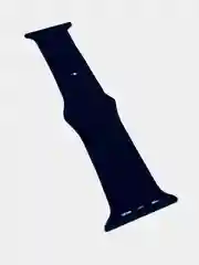 Черный силиконовый ремешок для Apple Watch