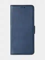 Темно-синий чехол-книжка для Tecno Spark 20 Pro Plus из высококачественной искусственной кожи