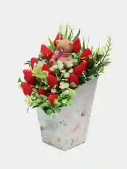 Алый минибукет из мыла,мыльных роз,подарочный набор, подарок учителю,коллеге