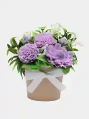 Сиреневый букет из мыла,мыльных роз,подарочный набор