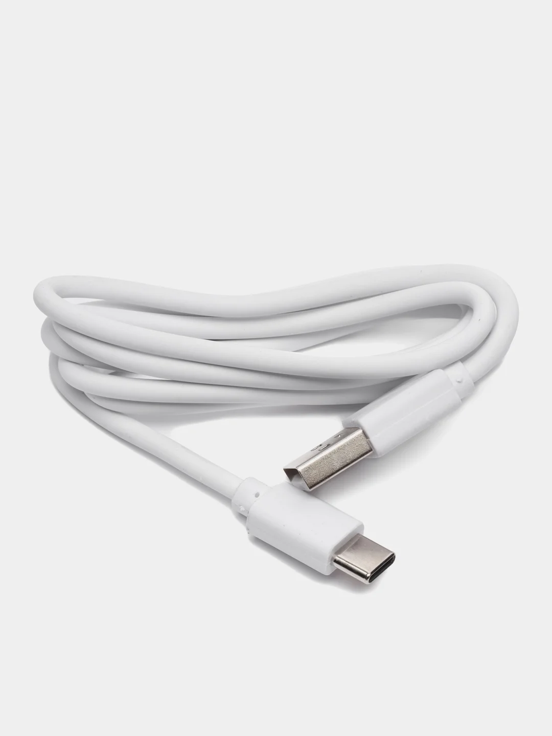 Прозрачный кабель Android USB - Type-C / USB - Micro USB, 1 метр, тканевая оплетка, быстрая зарядка