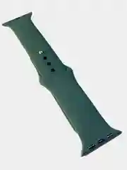 Тёмно-зелёный силиконовый ремешок для Apple Watch
