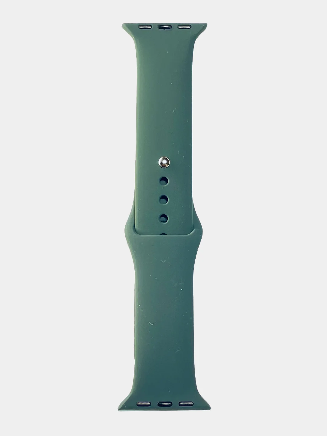 Тёмно-зелёный силиконовый ремешок для Apple Watch