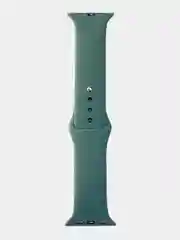 Тёмно-зелёный силиконовый ремешок для Apple Watch