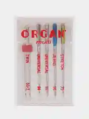 Иглы для швейных машин "ORGAN" MULTI (ассорти) 5 шт. в пенале