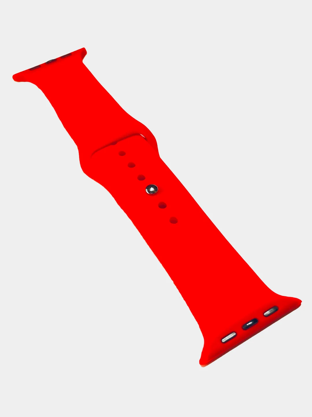 Красный силиконовый ремешок для Apple Watch