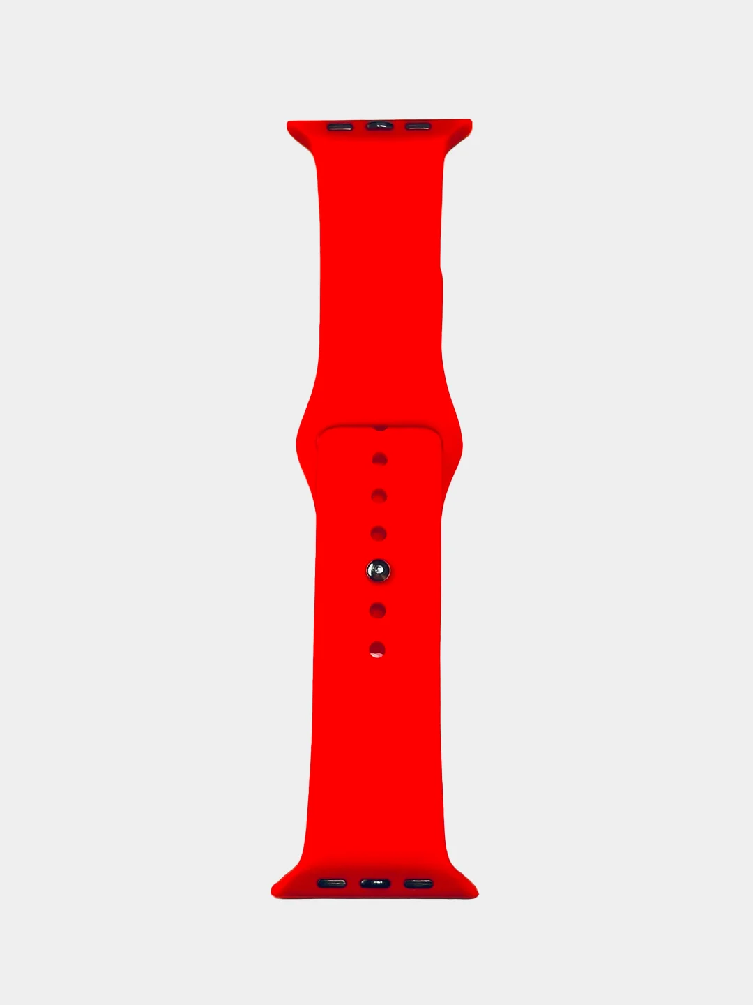 Красный силиконовый ремешок для Apple Watch