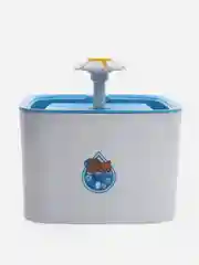 Белый поилка фонтан для кошек и собак / автопоилка с подсветкой