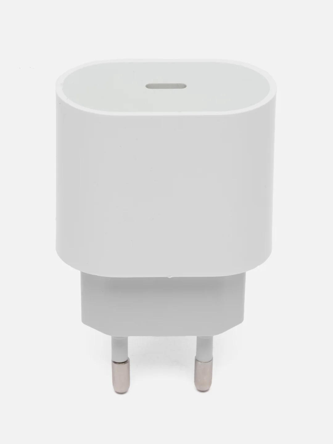Белый блок питания для iPhone, 20w, с быстрой зарядкой, с кабелем Type-C - lightning