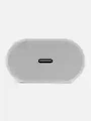 Белый блок питания для iPhone, 20w, с быстрой зарядкой, с кабелем Type-C - lightning