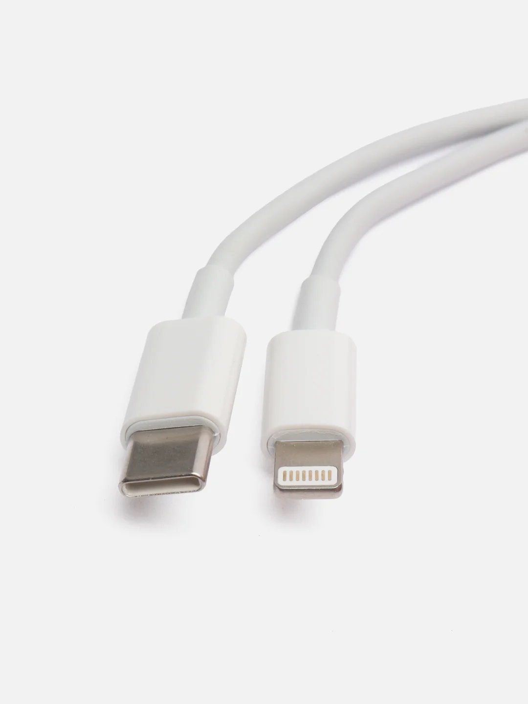 Белый блок питания для iPhone, 20w, с быстрой зарядкой, с кабелем Type-C - lightning