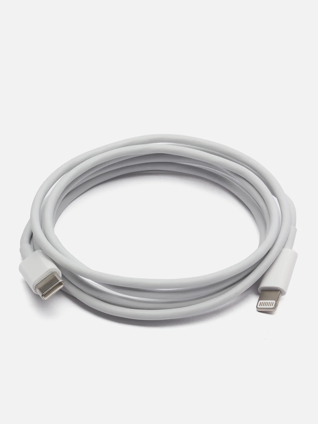 Белый блок питания для iPhone, 20w, с быстрой зарядкой, с кабелем Type-C - lightning
