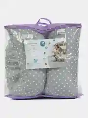 Подушка для беременных и кормящих 340*35 см+подушка-бабочка для младенцев Звёздная
