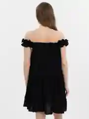 Черный платье-сарафан Dress 02