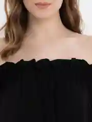 Черный платье-сарафан Dress 02