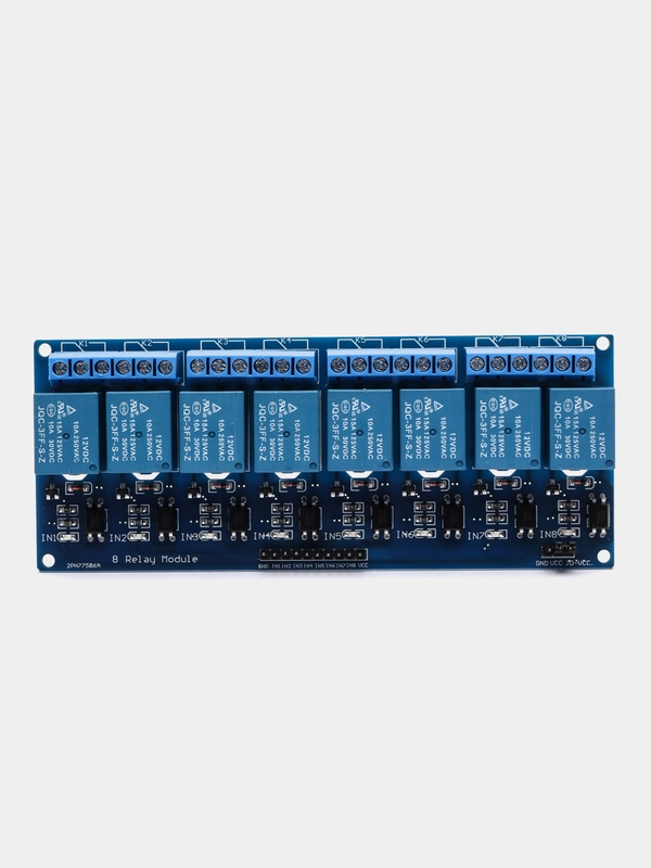 Модуль реле, 8-канальный, 5V / 12V