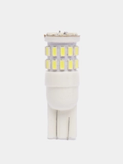 Лампа светодиодная LED W5W 12V T10-30SMD 3014 CERAMIC  white, 1 шт