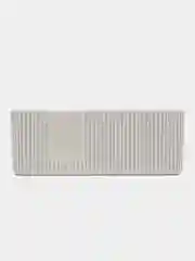 Белый салфетница СТРИП (3 секции) IDEA