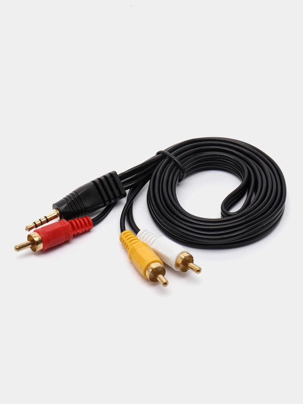 Кабель видео AUX-3RCA 1,5 м AV15