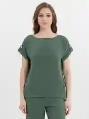 Мятный женский костюм двойка, большие размеры, на лето