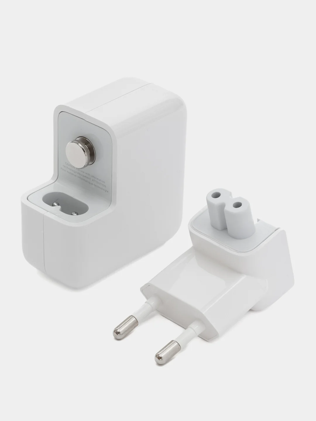 Белый блок питания для iPhone, быстрая зарядка 35W, с двумя портами Type-C