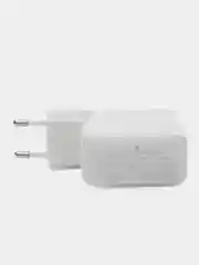 Белый блок питания для iPhone, быстрая зарядка 35W, с двумя портами Type-C