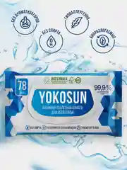 Влажная туалетная бумага для взрослых YokoSun, 78 штук