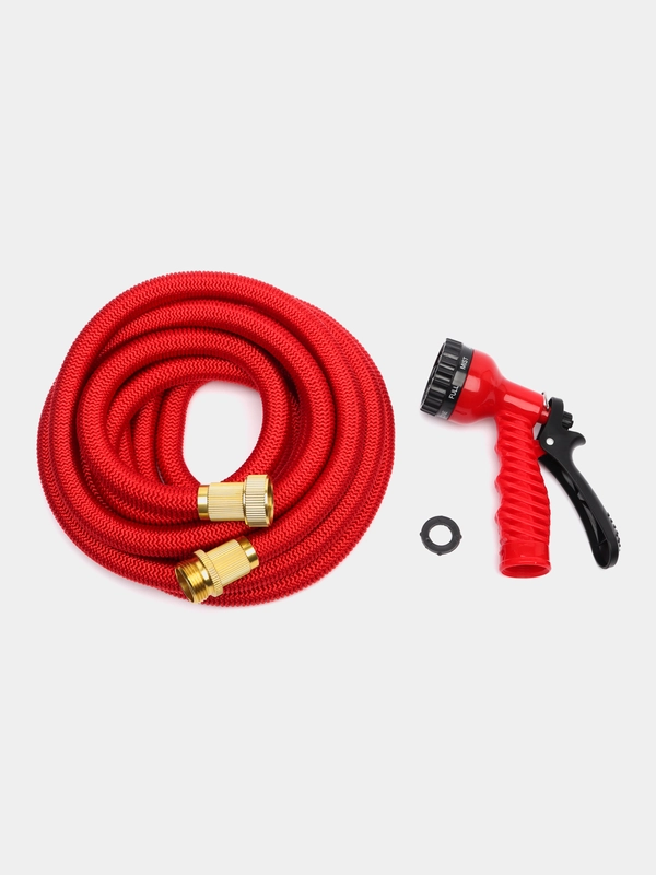 Шланг растягивающийся для полива с распылителем "Magic Garden Hose" 5-25 м/10-50 м