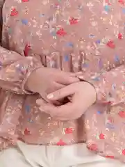 Розовый женская туника больших размеров