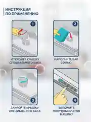 Соль для посудомоечной машины YokoSun, 1,8 кг