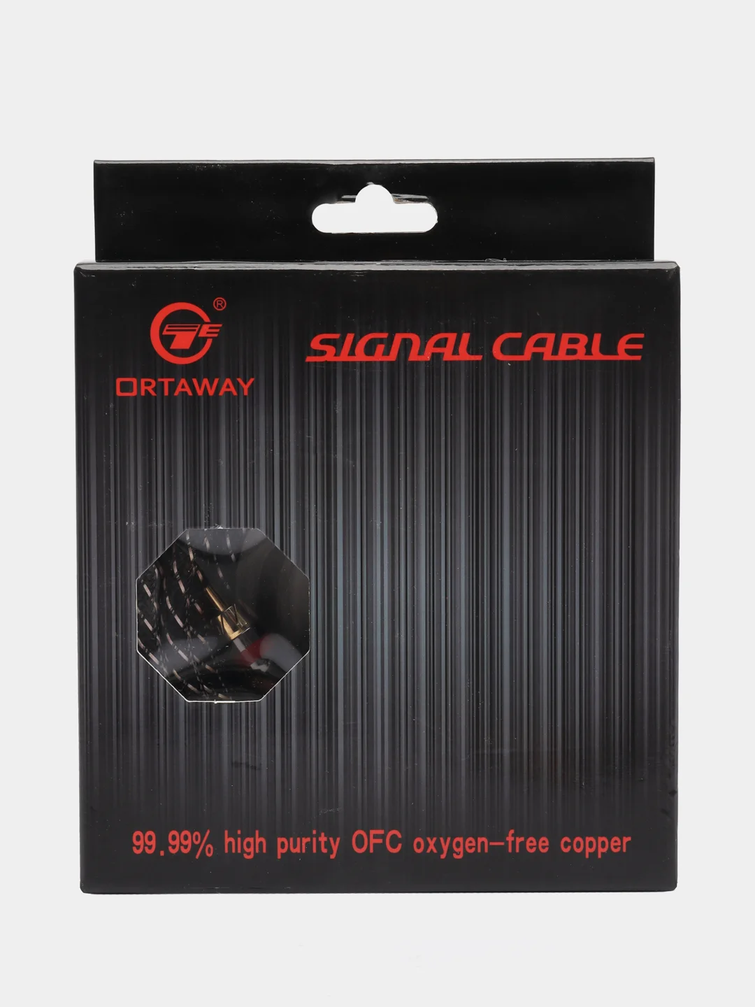 Акустический кабель 2RCA для усилителя, сабвуфера 5 метров ORTAWAY